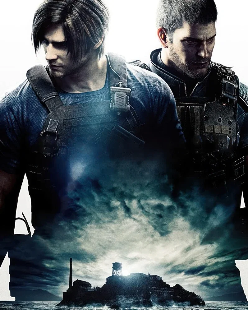 Leon Kennedy and Chris Redfield