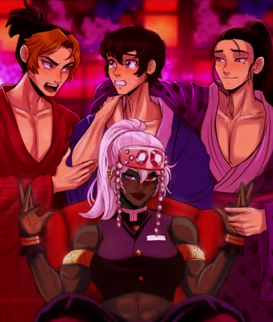 Suma, Makio, and Hinatsuru