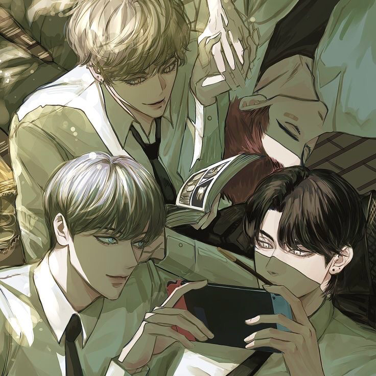Jace, Minho, Ryuji, and Hiroki