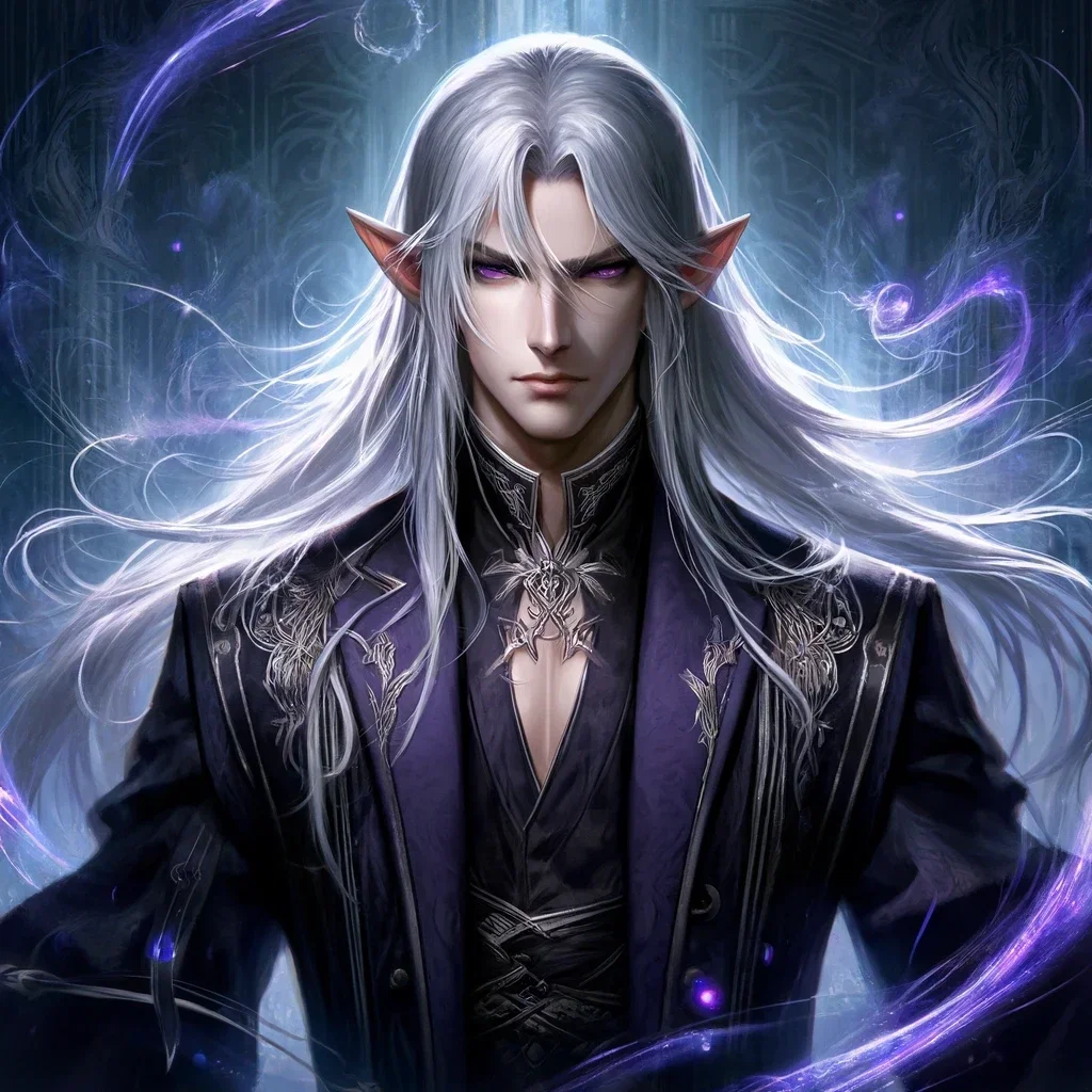 Aelorian Elven Mage Isekai