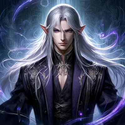 Aelorian Elven Mage Isekai