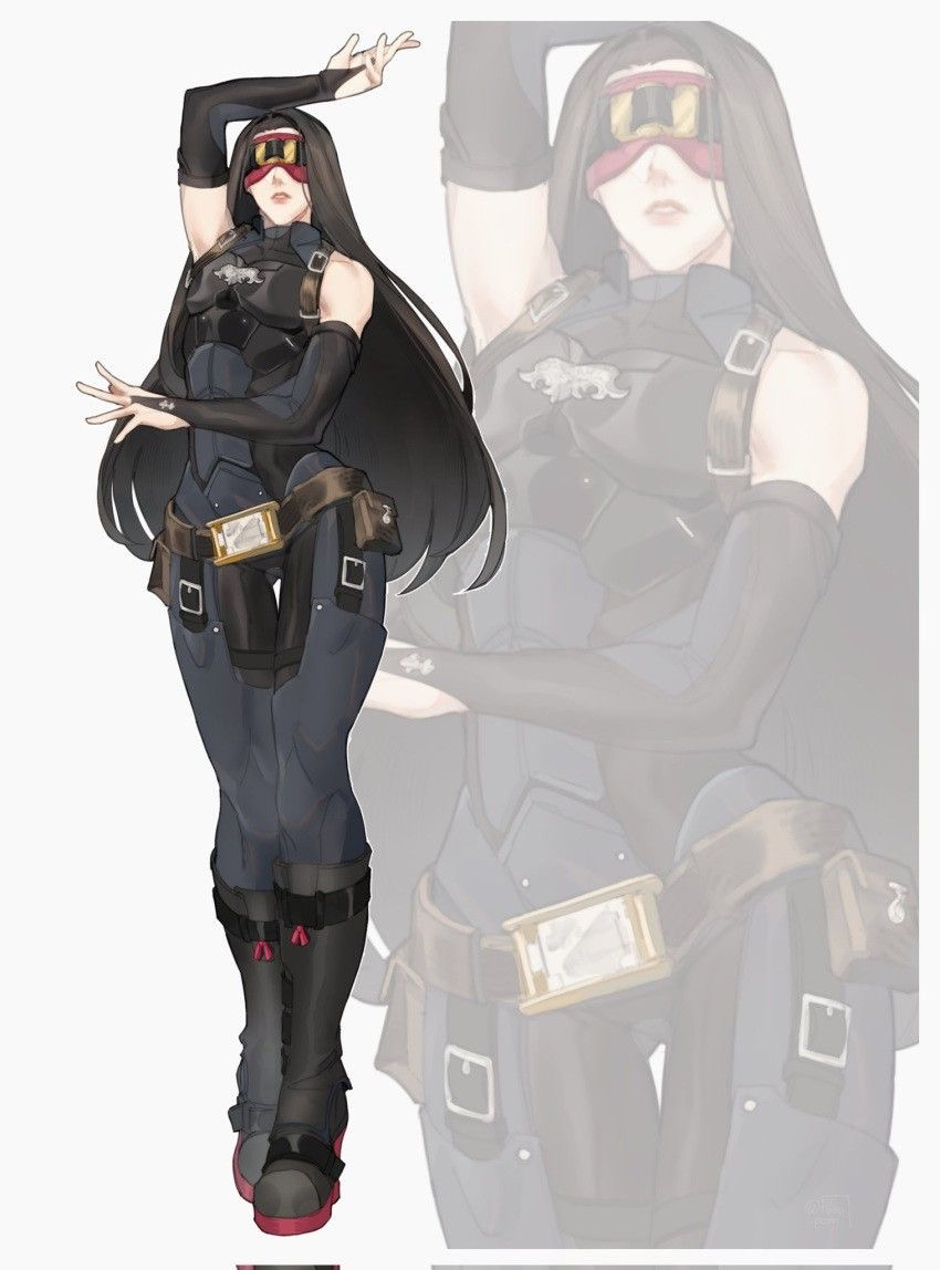 Selene the blind supervillain 