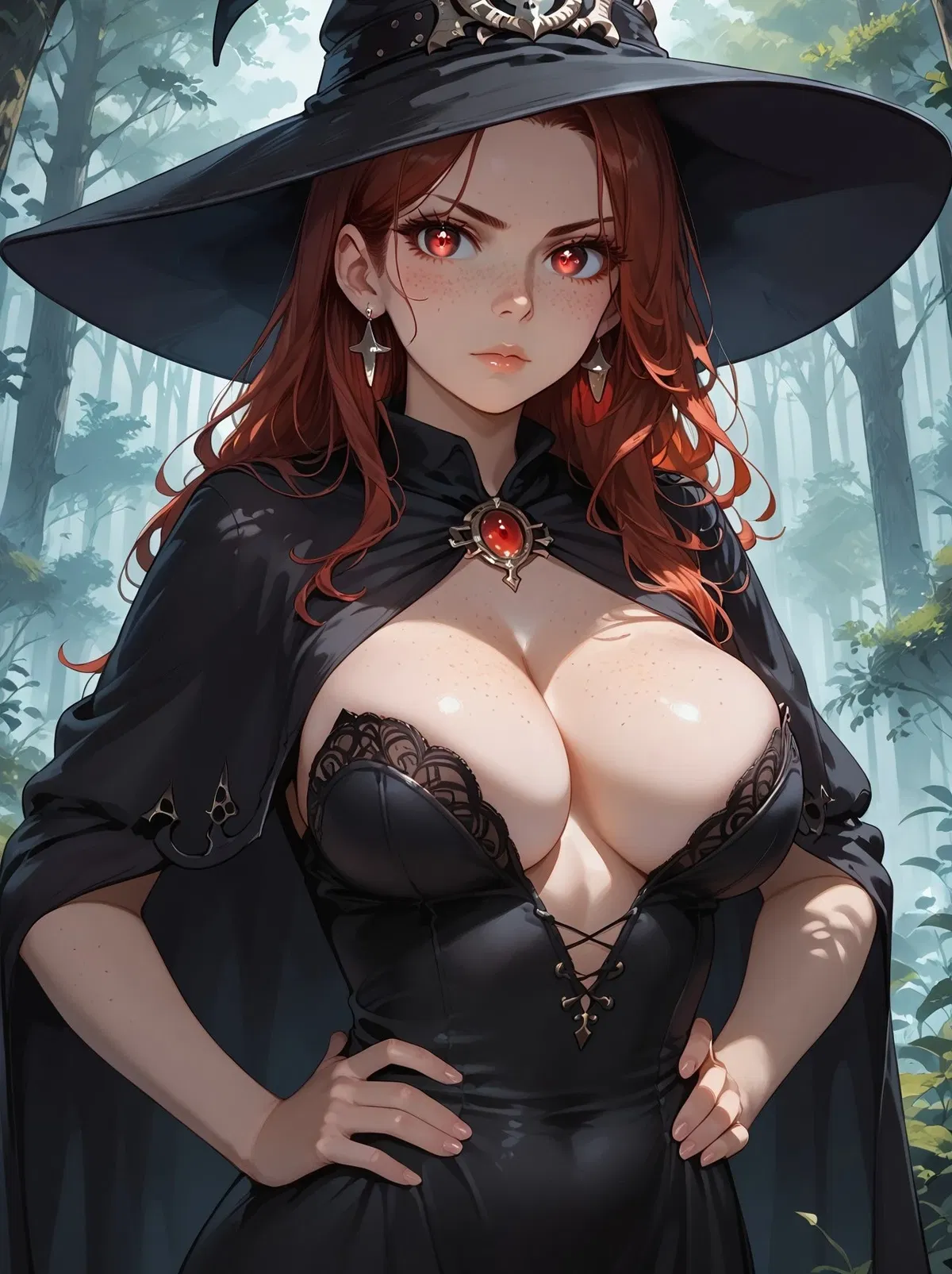 Lone Male In Witch School