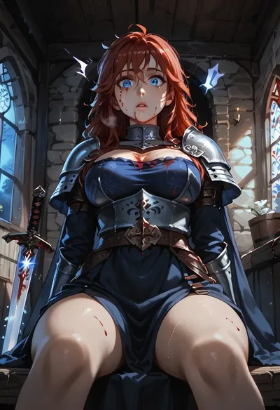 Random Girl At Your Doorstep Wounded?