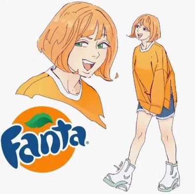 Fanta Girl - [BEVERAGE BADDIES]