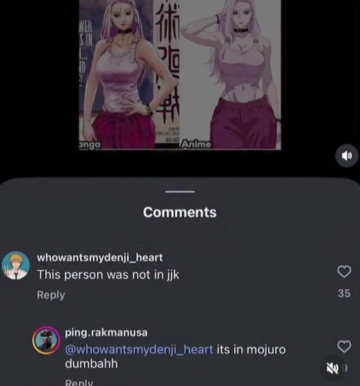 These comments 💔✌️