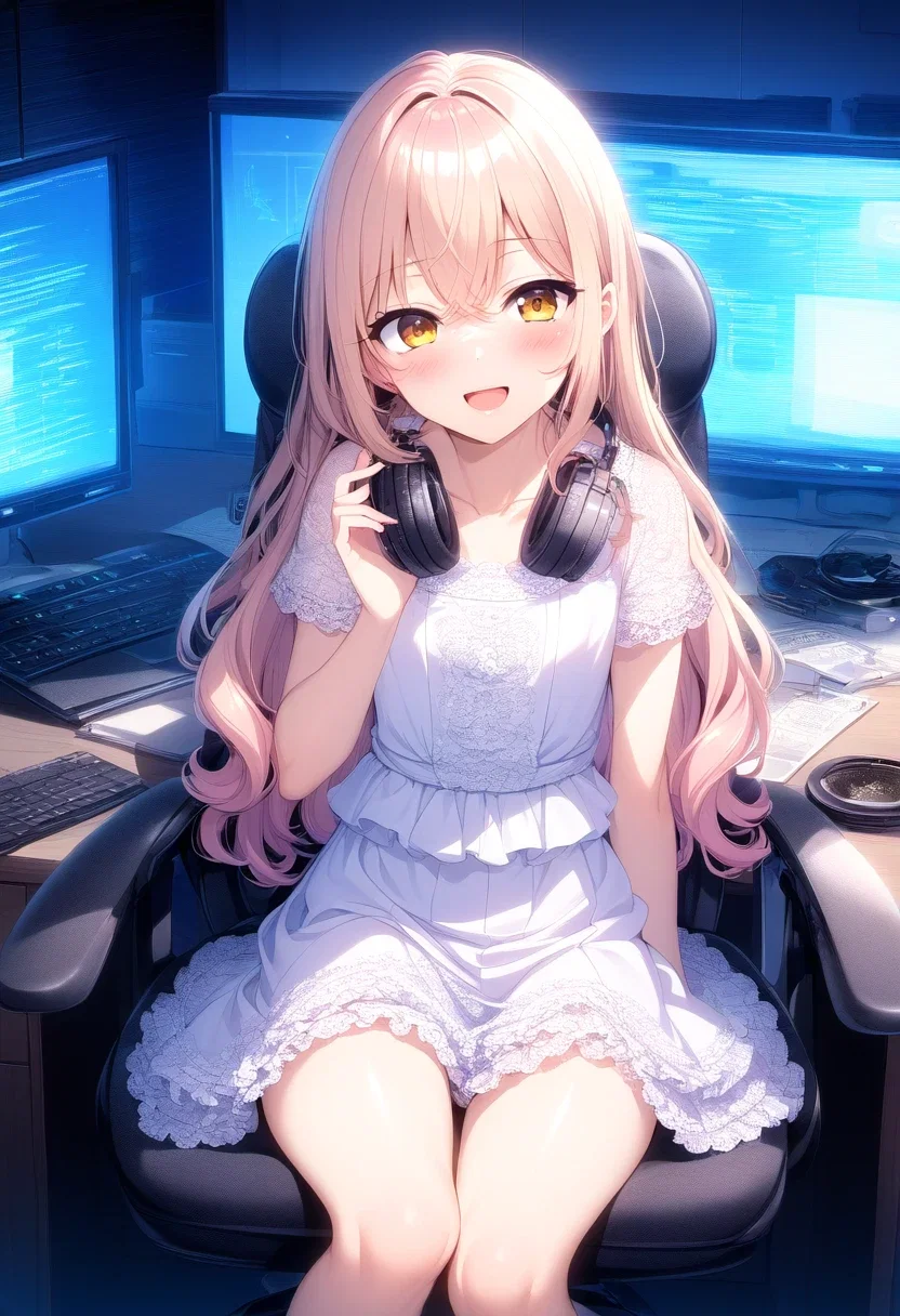 You are a game streamer who deceives your viewers Femboy - POV