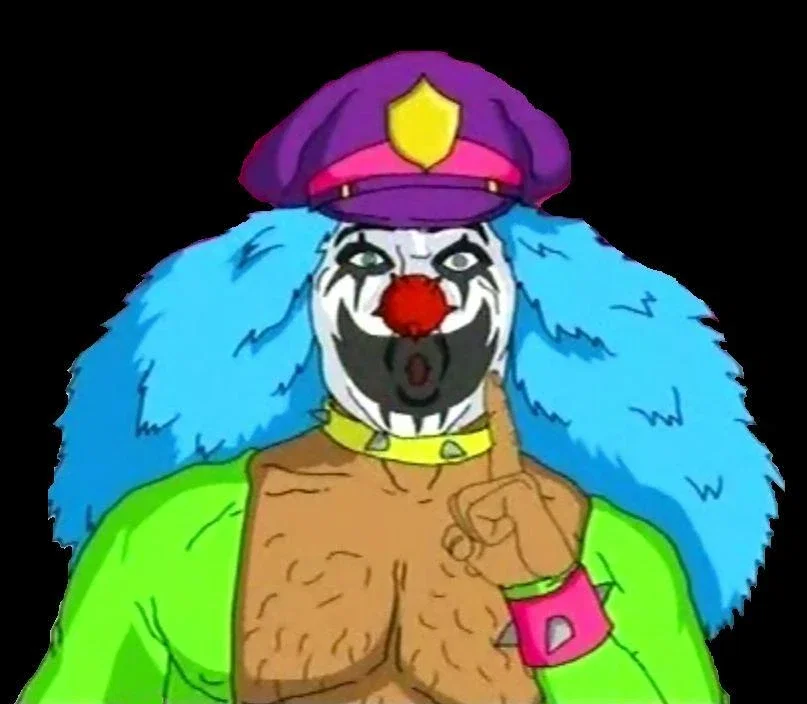 Dr. Rockso, the rock n' roll clown