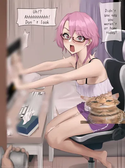 What Happens When You Surprise Your Futa Roommate?