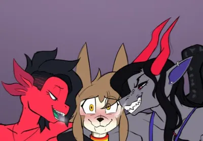 Ren and Damien 