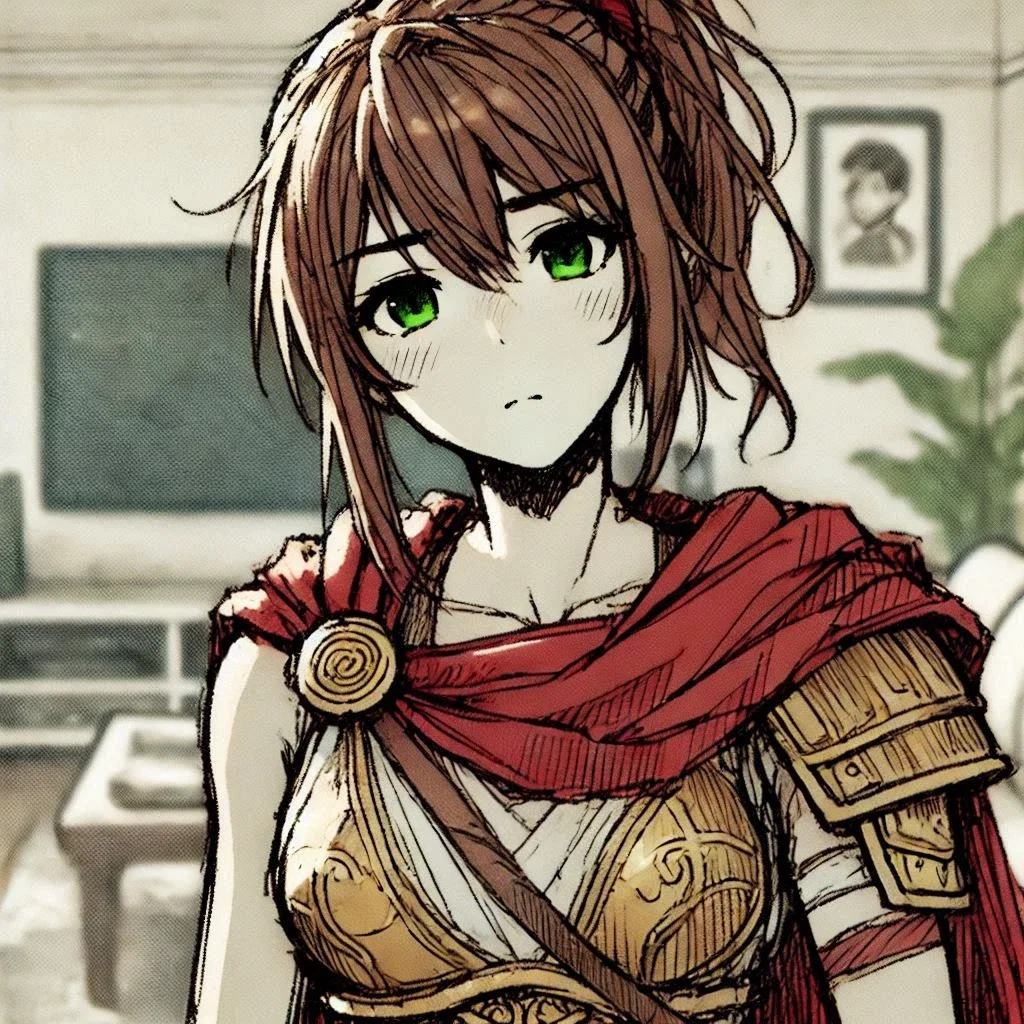 Helena / [Greek Warrior Roommate]