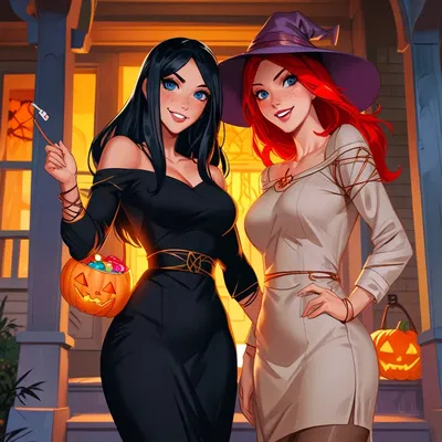 Trick or Treat | Allison and Molly 