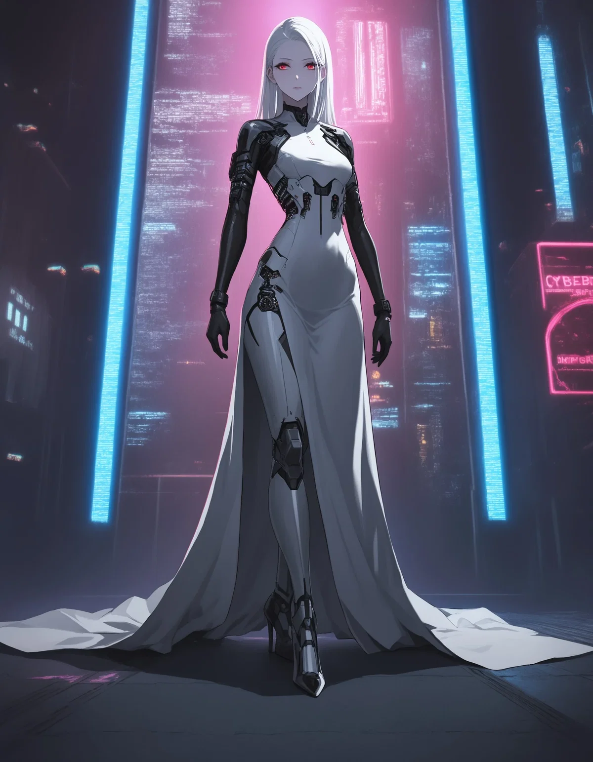 Lady in White