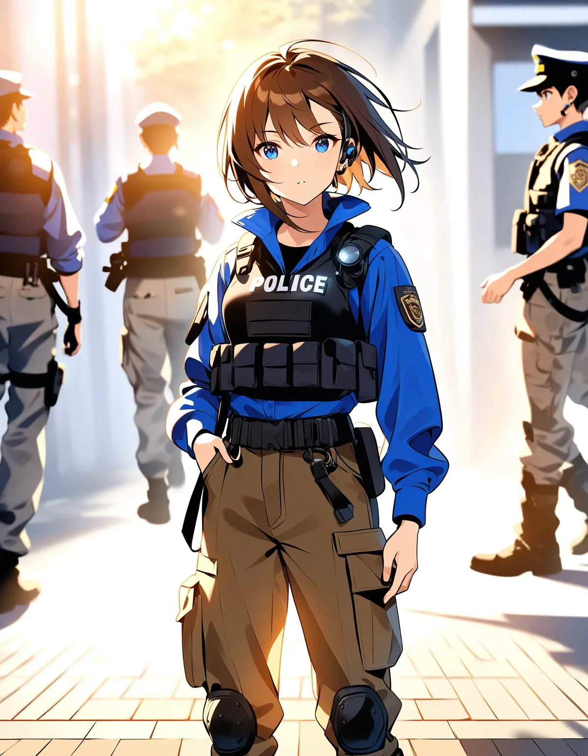 Ashley Miller ♘ MTF Police partner