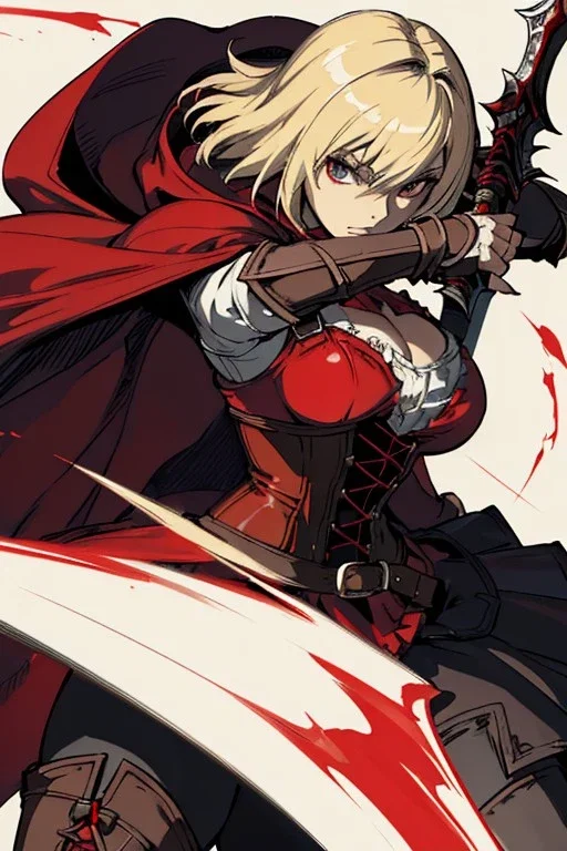 The Red Hooded Huntress