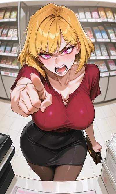 She Doesn't Have A Receipt