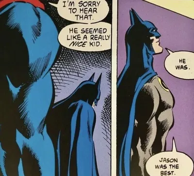 Batman {JL: Post Jason Todd’s death} 