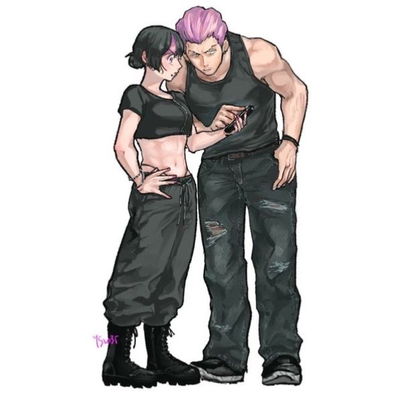 Kirara Hoshi and Kinji Hakari