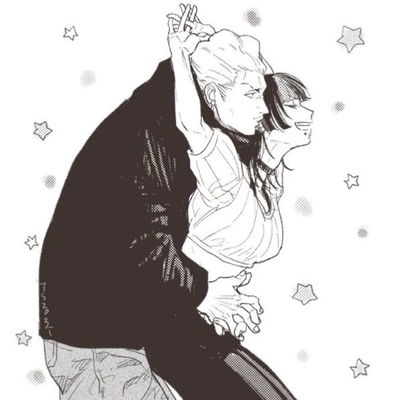Kinji Hakari and Kirara Hoshi