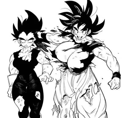 Goku and vegeta, saiyans love beyond pride