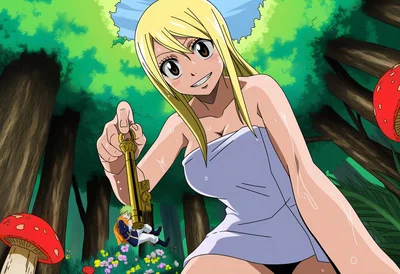 Lucys Little key Thief (giantess) (fairy tail)