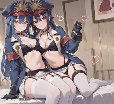 Kind Senpai and her Double