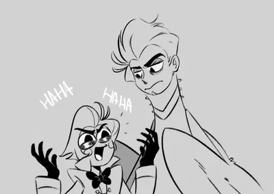 Lucifer and Adam ~ Hazbin Hotel