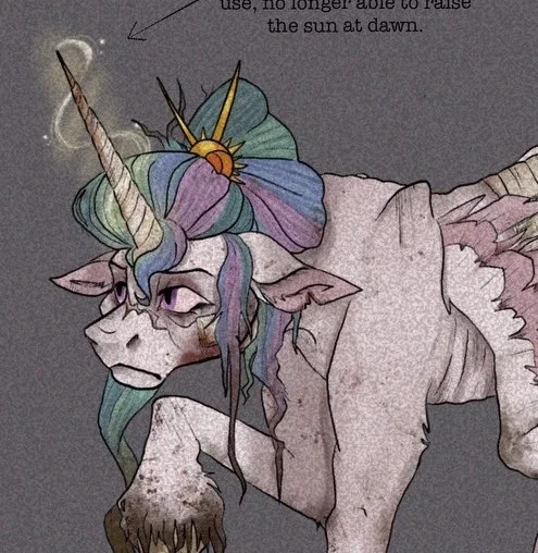 Princess Celestia || inf au ||