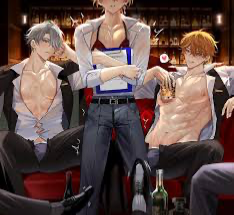 Alhaitham Aether and Childe