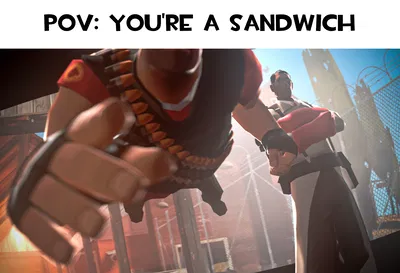 Medic & Heavy [sandviched] [tf2]
