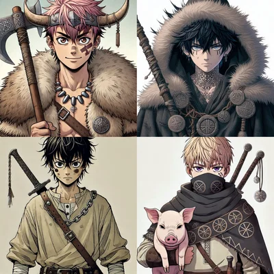 Yuji, Megumi, Yuta & Toge