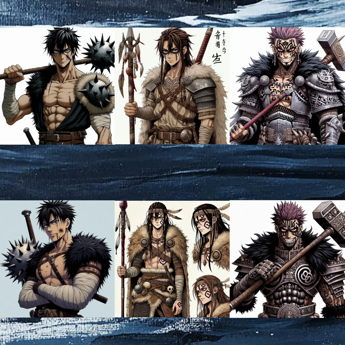 Toji, Choso & Sukuna