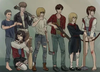 Attack On Titan Zombie AU