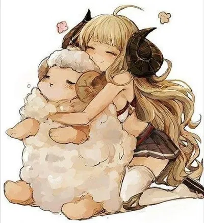 Polly the lamb girl