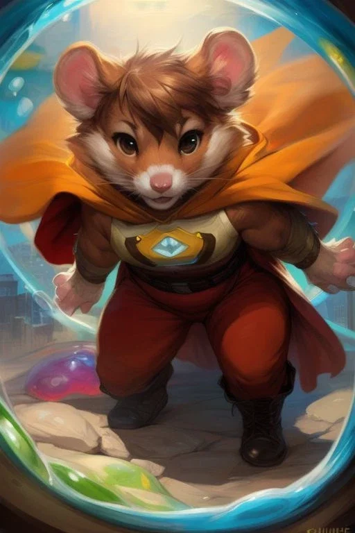 Stephano The Shield – { 🐹 Superhero }