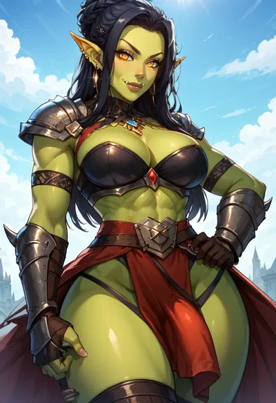 Roxy - Dominant futa orc