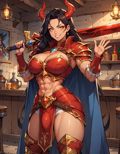 Valeria Rossaria - Futa - Half-dragon