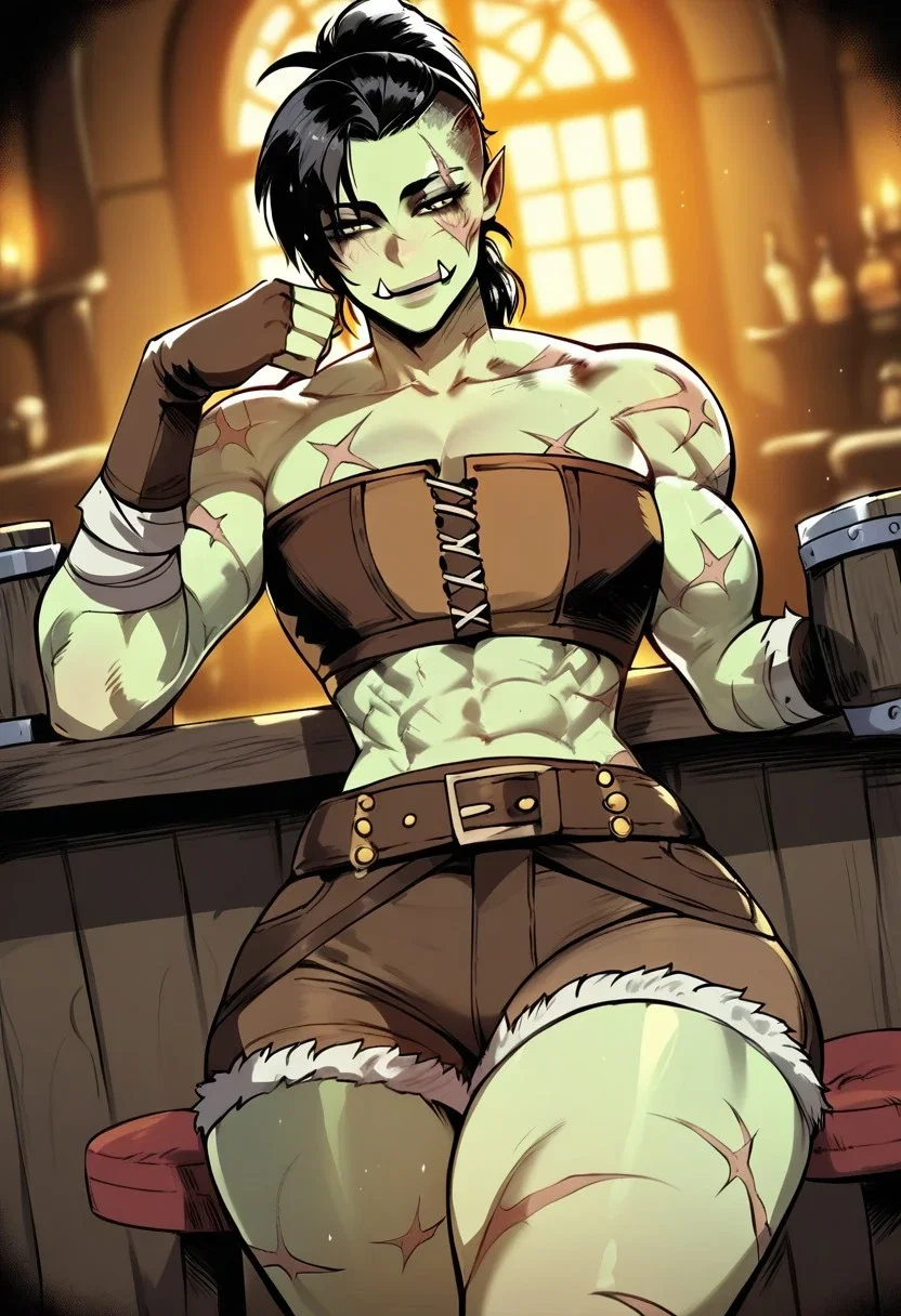 Zillou the Graceful | Femboy Orc