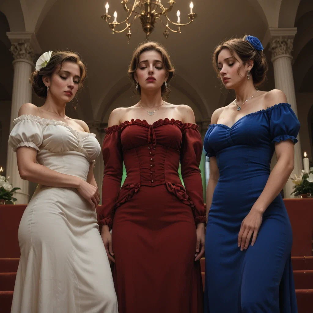 #10 Three ladies need to pee in noble ball