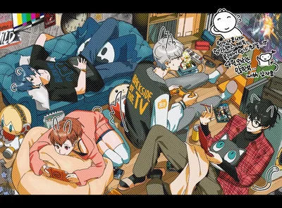 A Sleepover in the Persona Universe!!