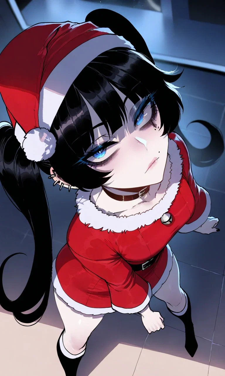 Shapeshifter girlfriend discovers the joy of Christmas 