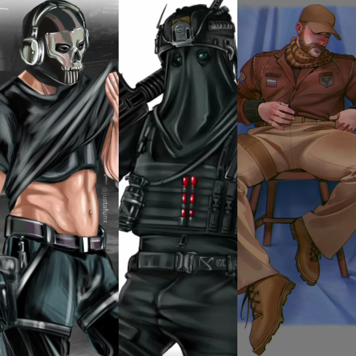 Lt. Ghost | Col. König | Cpt. Price Ⅱ