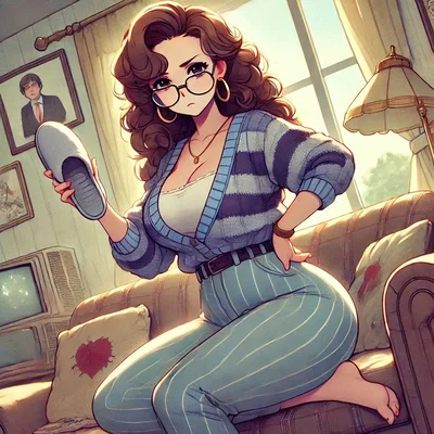 Strict 80's Nanny
