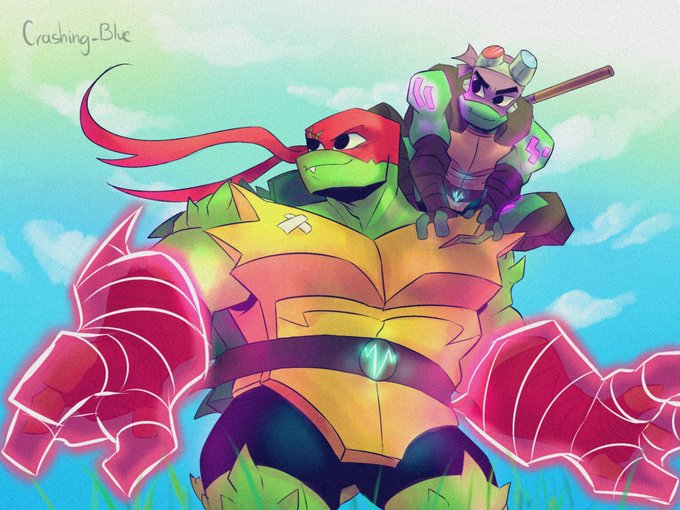 Raph and Donnie - Rise of Teenage Mutant Ninja Turtles