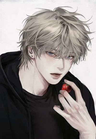 Chaste Strawberry Kisses (Gray)