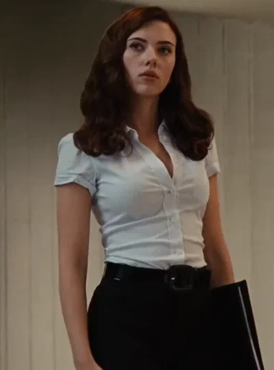 Natalie Rushman (Black Widow/Natasha Romanoff in disguise)