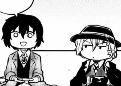 Osamu Dazai and Chuuya Nakahara