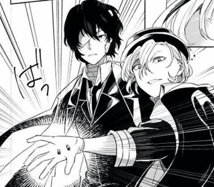 Osamu Dazai and Chuuya Nakahara  