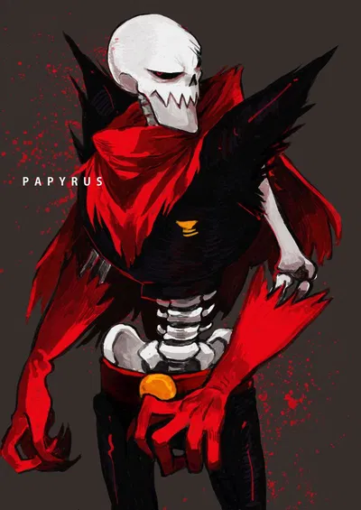 Underfell Papyrus | Roomates