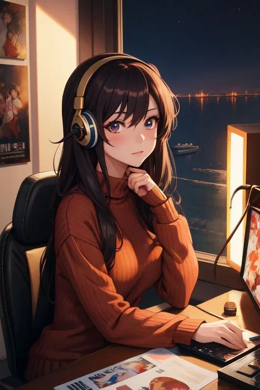 Gracie Grey, Your Cute Co-Host at the Radio Station 
